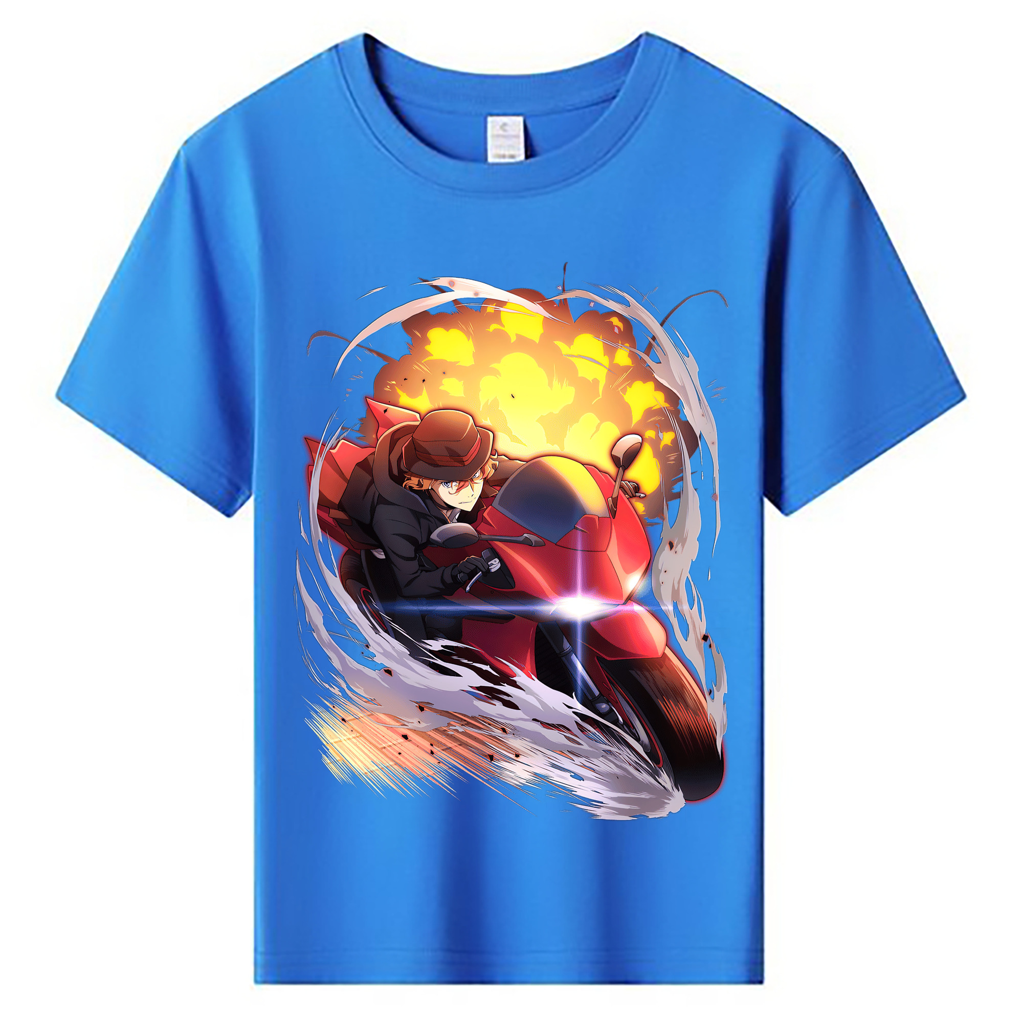（画像用） 文豪ストレイドッグス Bungo Stray Dogs 綿100％キッズTシャツ（フロントプリント）